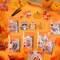 24 Sets Fall Thanksgiving Suncatchers Ornaments Decorations DIY (Multicolor) 9.84 x 5.91 x 3.54 inches